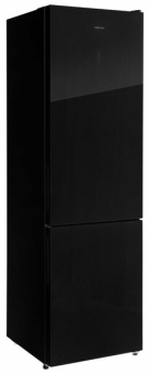 Детальное фото товара: Холодильник Hiberg RFC-400DX NFGB черное стекло