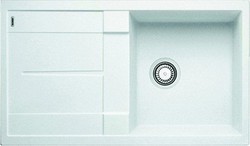 Детальное фото товара: Blanco Metra 5S, мойка, гранит, белый с клапаном-автоматом