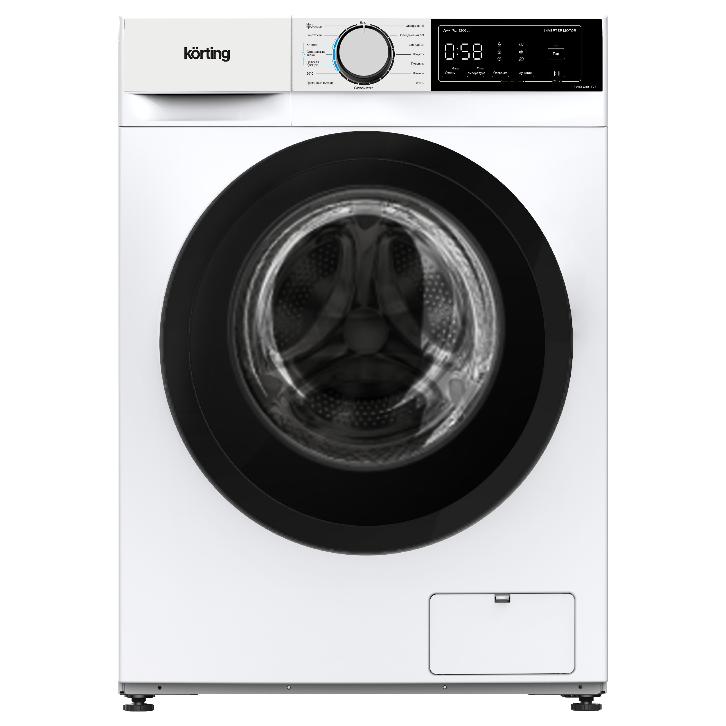 Фото товара: Стиральная машина Korting KWM 40IS1270 